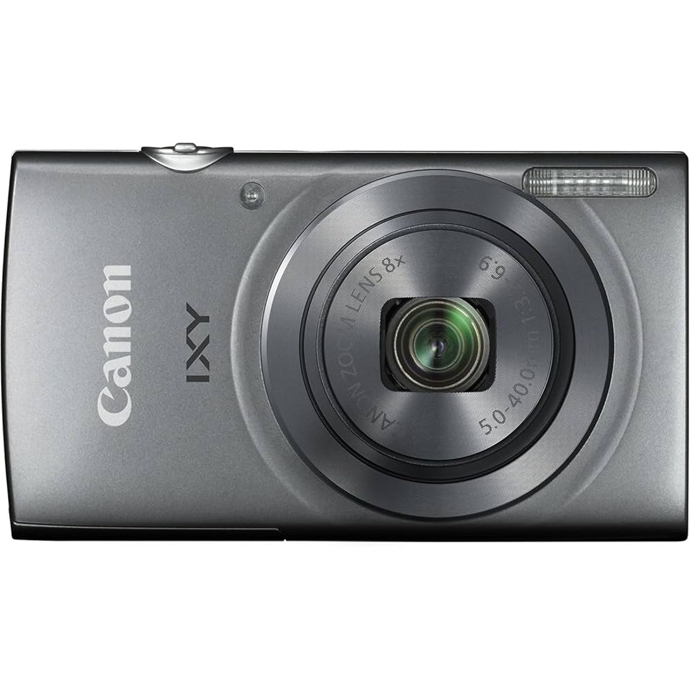 実写⭕️【動作確認済】Canon IXY 150 PC2197 中古】Canon キヤノン IXY 150 シルバー コンパクトデジタル